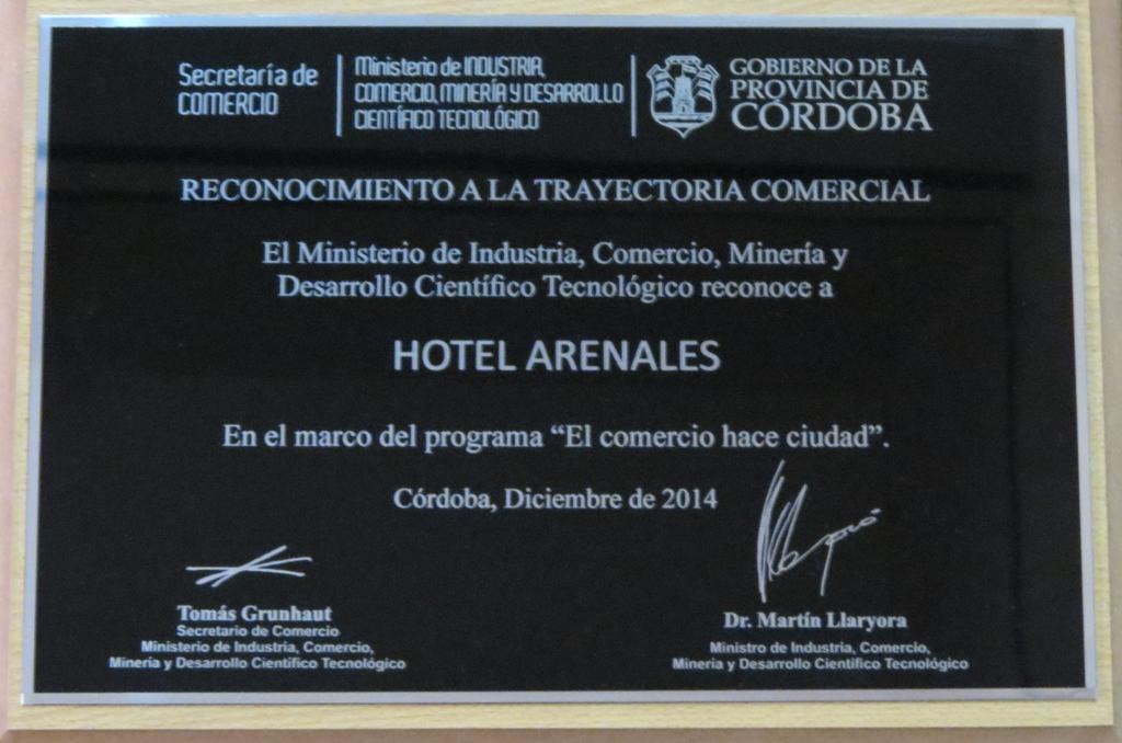 Hotel Arenales Villa Carlos Paz Exterior photo